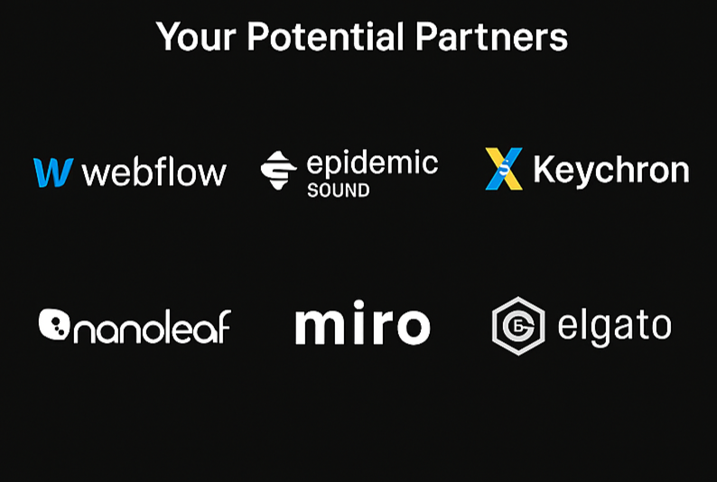 Influencer collaborating with a brand